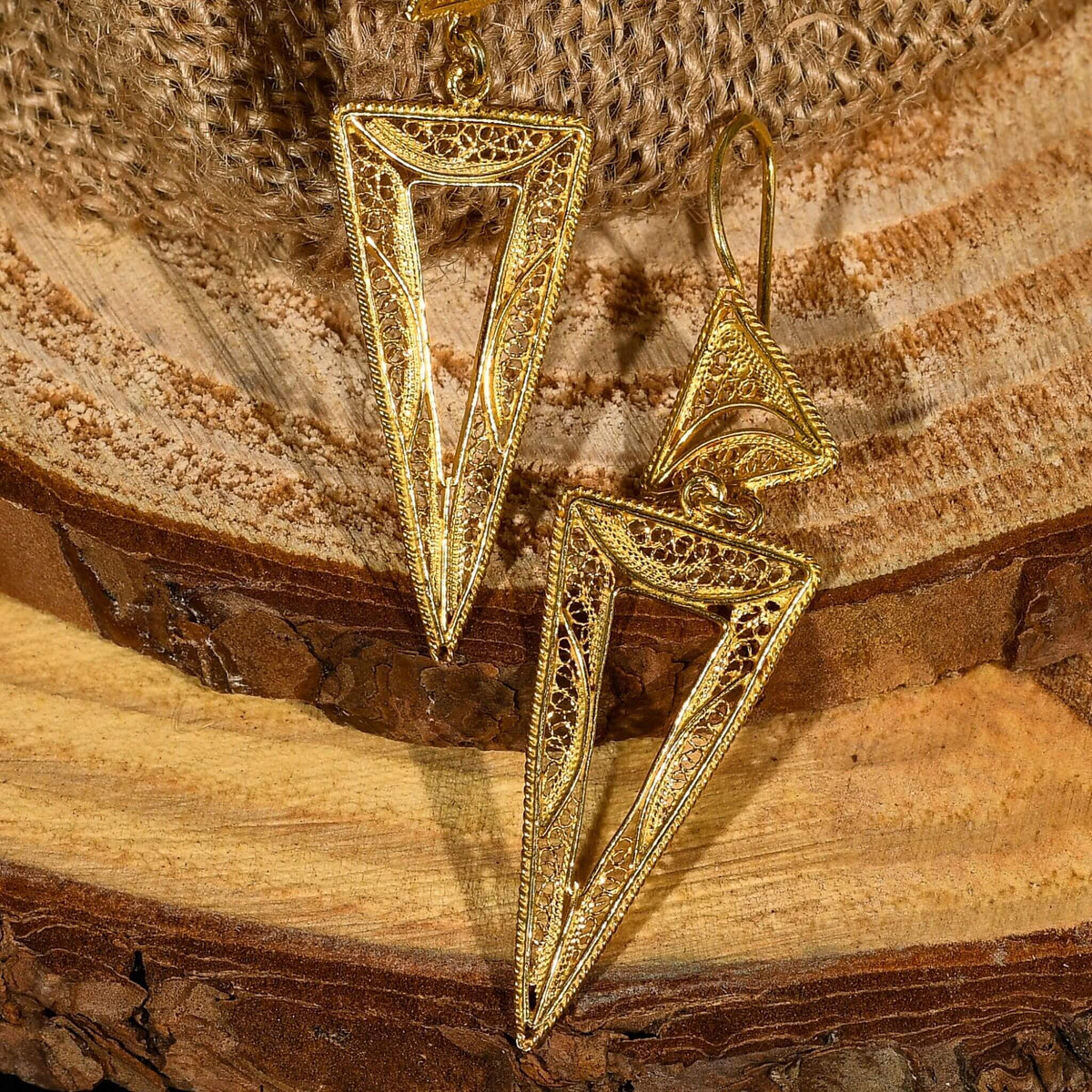 Triangle Earrings